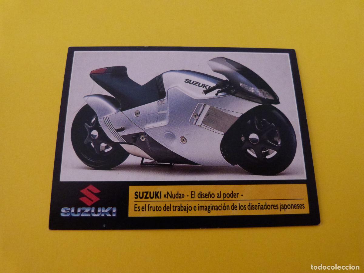 Coleccionismo cromos antiguos: CROMO DE MOTOS SUZUKI SIN PEGAR N&ordm; 126 A&Ntilde;O 1990 DEL ALBUM SUPER MOTO DE ESTE