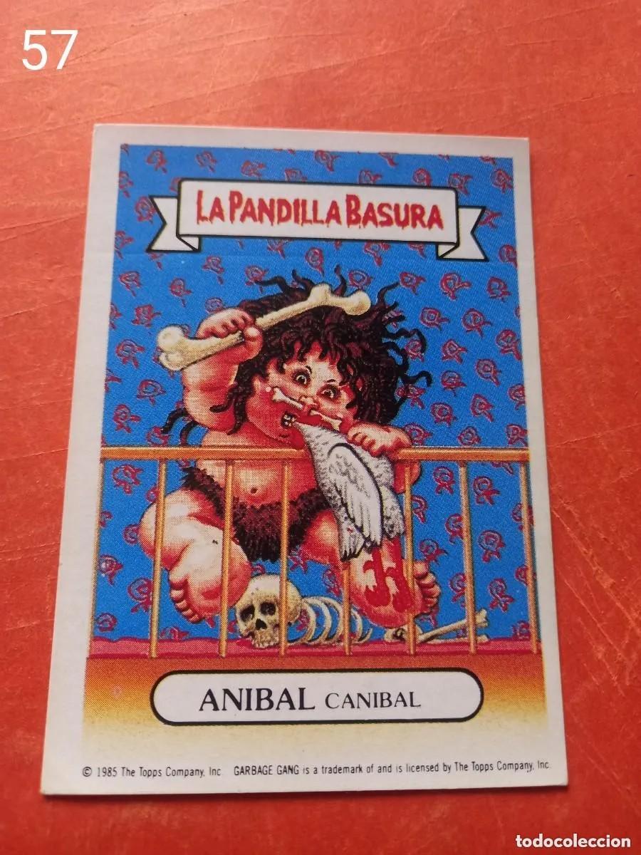 Coleccionismo cromos antiguos: Cromo n.57 la pandilla basura (album amarillo) sin pegar