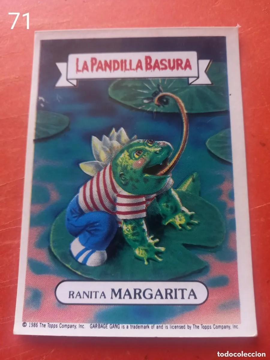 Coleccionismo cromos antiguos: Cromo n.71 la pandilla basura (album amarillo) sin pegar