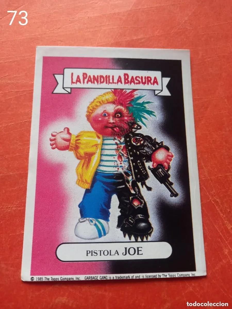 Coleccionismo cromos antiguos: Cromo n.73 la pandilla basura (album amarillo) sin pegar