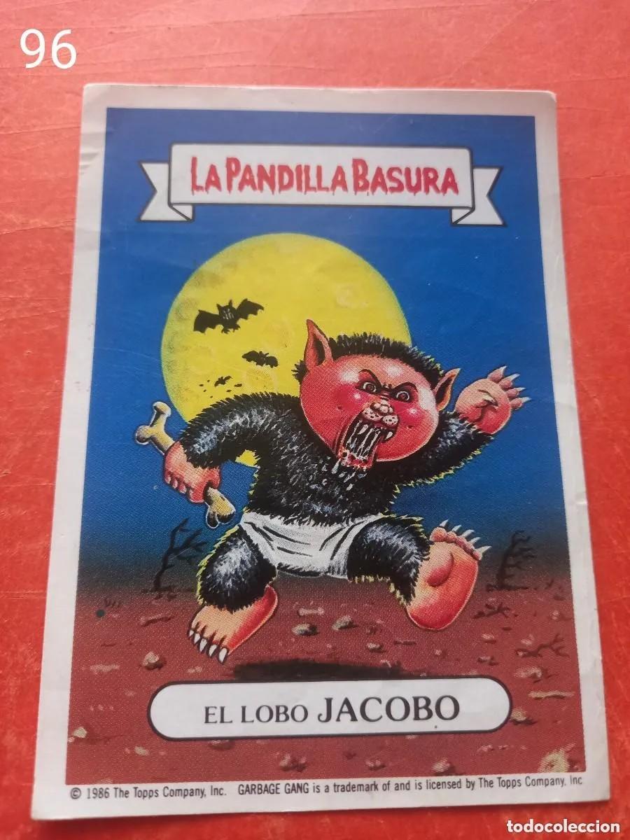 Coleccionismo cromos antiguos: Cromo n.96 la pandilla basura (album amarillo) sin pegar