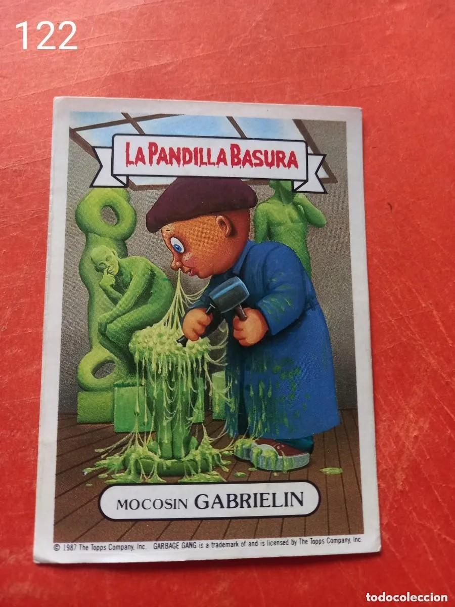 Colecionismo Cromos antigos: Cromo n.122 la pandilla basura (album amarillo) sin pegar