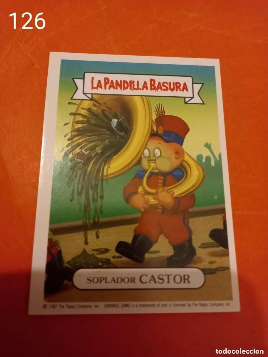 Coleccionismo cromos antiguos: Cromo n.126 la pandilla basura (album amarillo) sin pegar