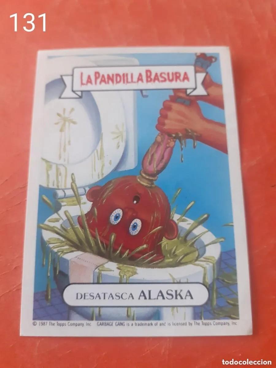 Coleccionismo cromos antiguos: Cromo n.131 la pandilla basura (album amarillo) sin pegar