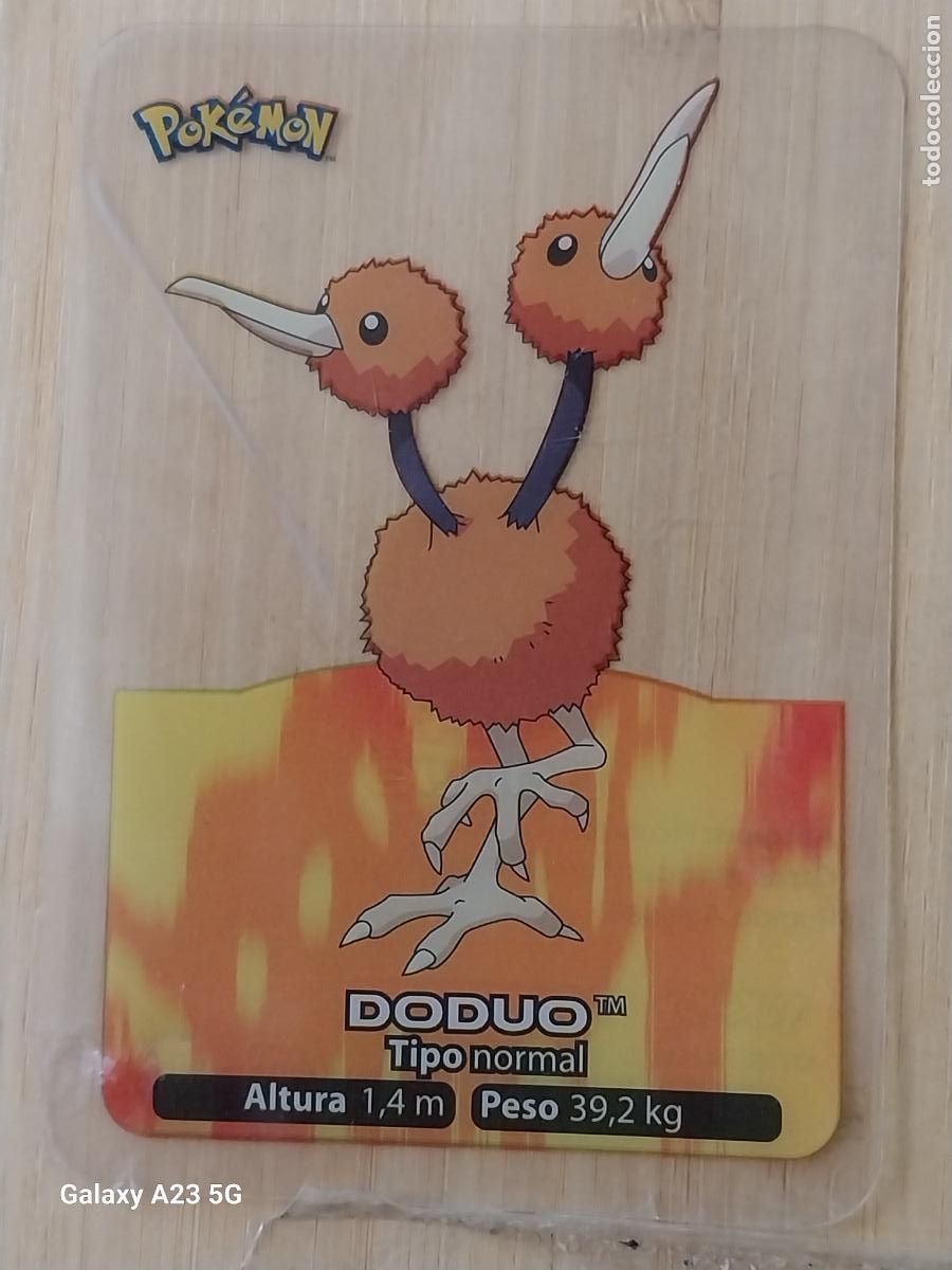 Coleccionismo cromos antiguos: POKEMON DODUO 2005 CROMO 84 084 ORIGINAL EDIBAS LAMINCARDS SOBADO