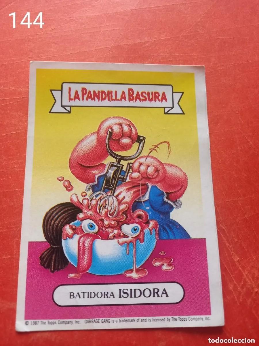Coleccionismo cromos antiguos: Cromo n.144 la pandilla basura (album amarillo) sin pegar