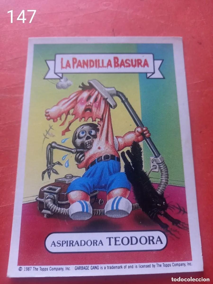 Colecionismo Cromos antigos: Cromo n.147 la pandilla basura (album amarillo) sin pegar
