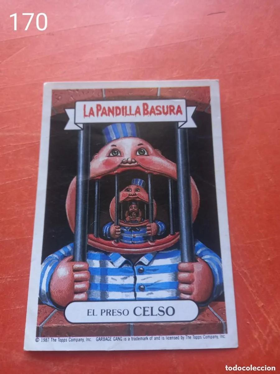Coleccionismo cromos antiguos: Cromo n.170 la pandilla basura (album amarillo) sin pegar