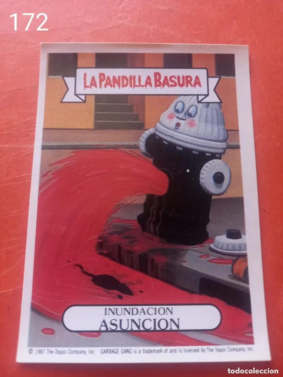Coleccionismo cromos antiguos: Cromo n.172 la pandilla basura (album amarillo) sin pegar