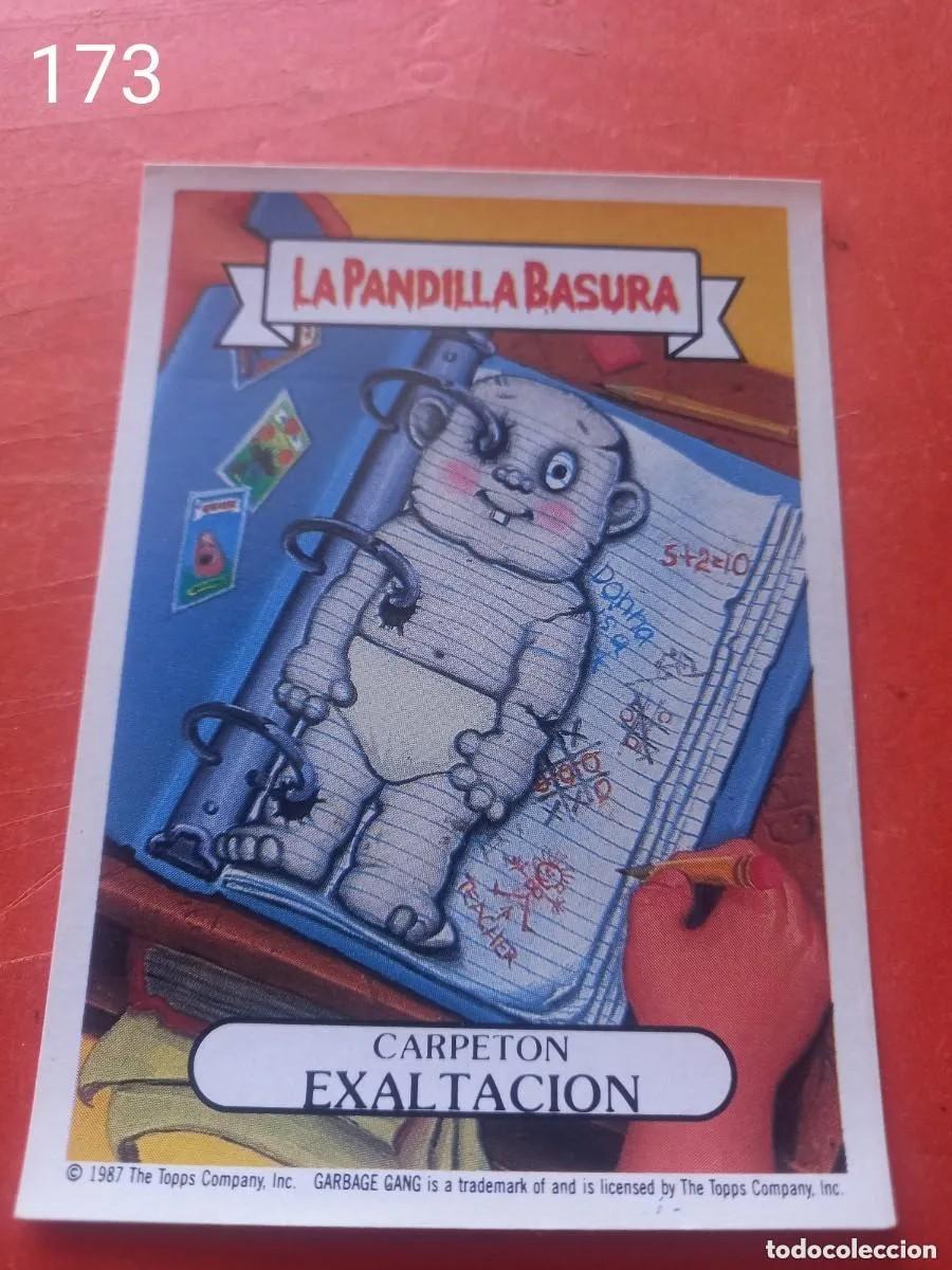Coleccionismo cromos antiguos: Cromo n.173 la pandilla basura (album amarillo) sin pegar