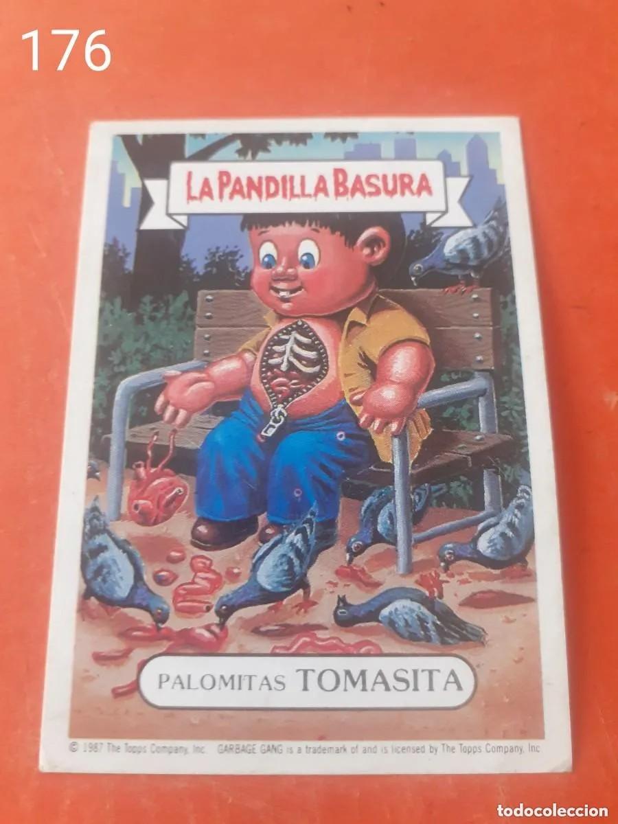 Coleccionismo cromos antiguos: Cromo n.176 la pandilla basura (album amarillo) sin pegar
