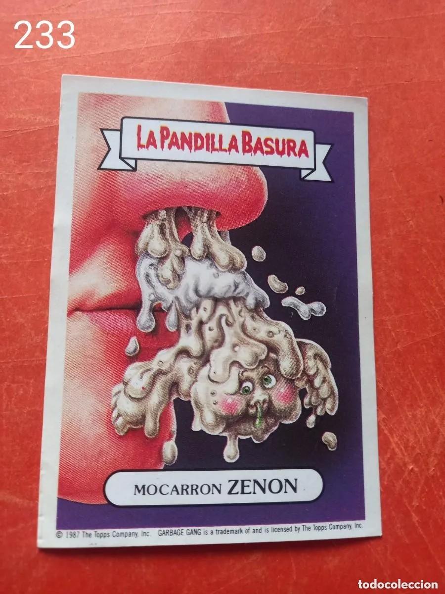 Coleccionismo cromos antiguos: Cromo n.233 la pandilla basura (album amarillo) sin pegar