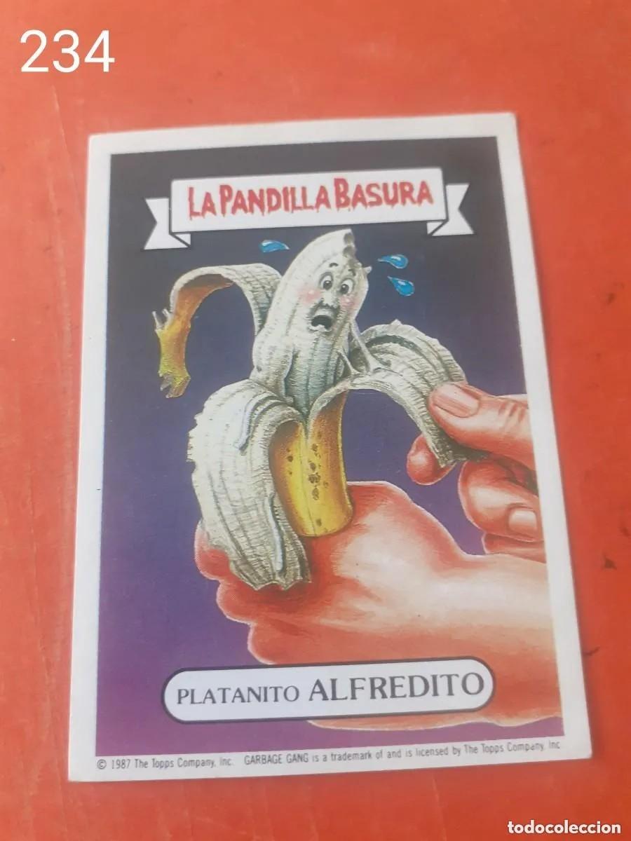 Coleccionismo cromos antiguos: Cromo n.234 la pandilla basura (album amarillo) sin pegar