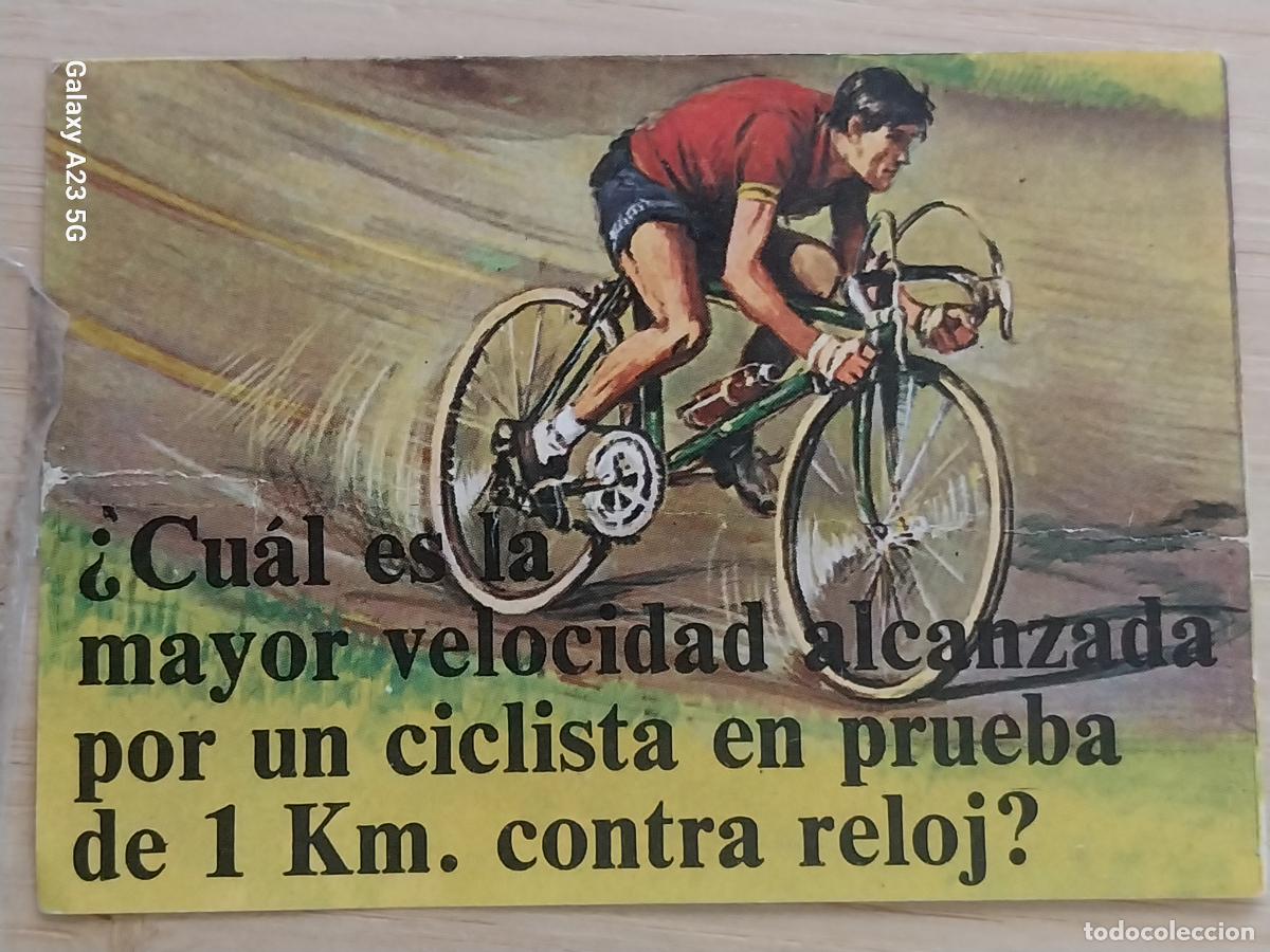 Coleccionismo cromos antiguos: BIMBO PORQUE 2 A&Ntilde;O 1972 CROMO 107 SIN PEGAR NUNCA PROMO PASTELITOS PANADERIA