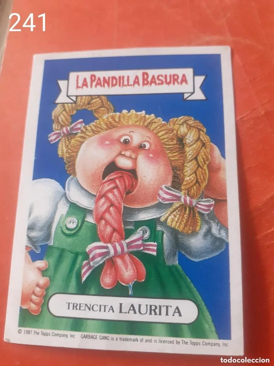 Coleccionismo cromos antiguos: Cromo n.241 la pandilla basura (album amarillo) sin pegar
