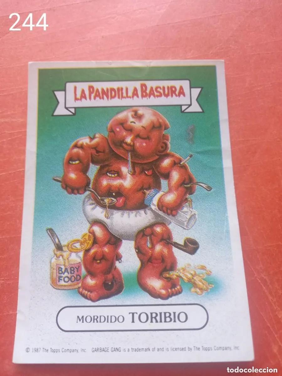 Coleccionismo cromos antiguos: Cromo n.244 la pandilla basura (album amarillo) sin pegar