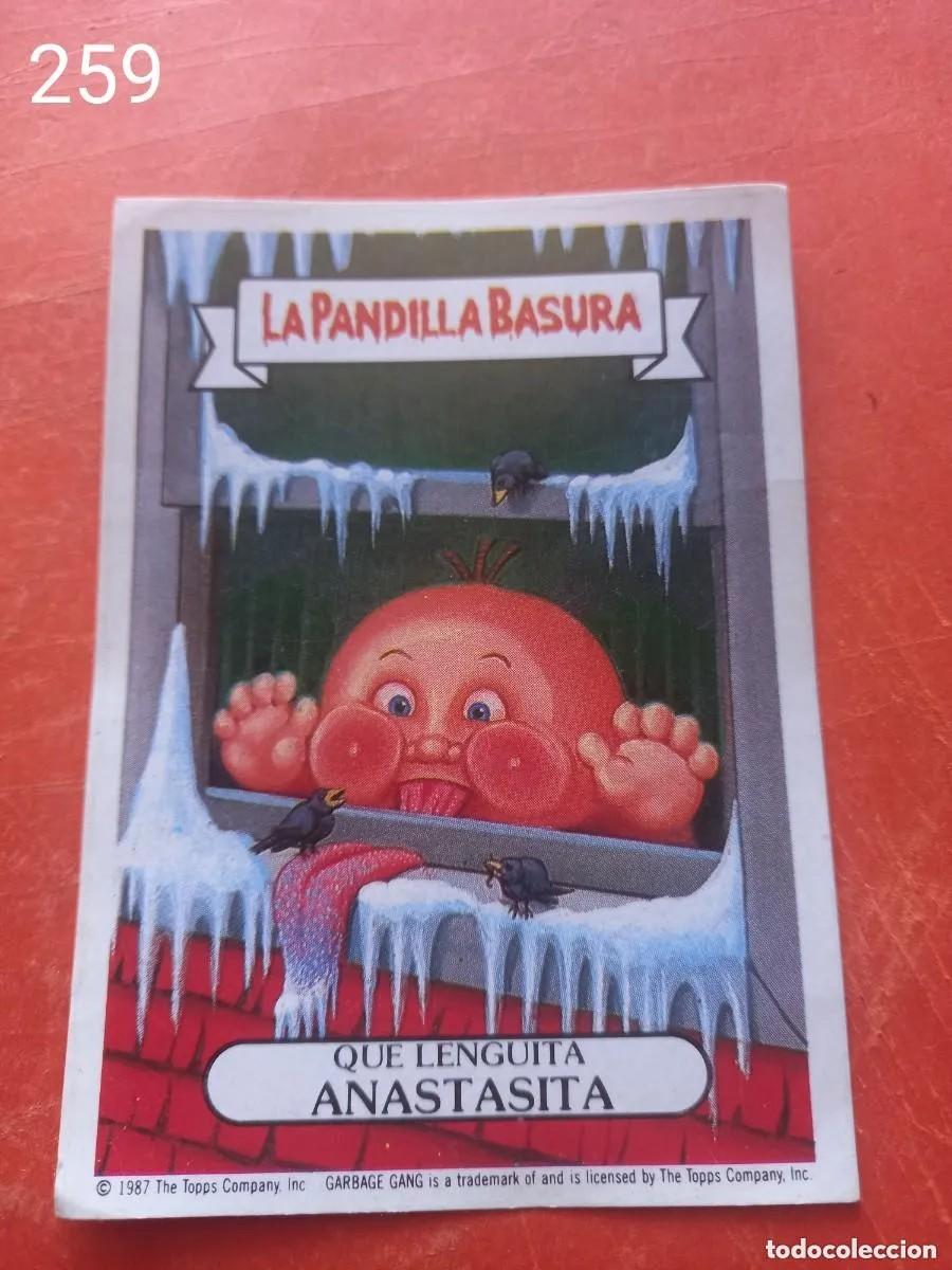 Coleccionismo cromos antiguos: Cromo n.259 la pandilla basura (album amarillo) sin pegar