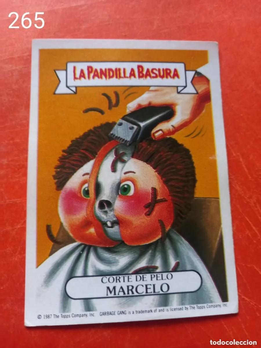 Coleccionismo cromos antiguos: Cromo n.265 la pandilla basura (album amarillo) sin pegar
