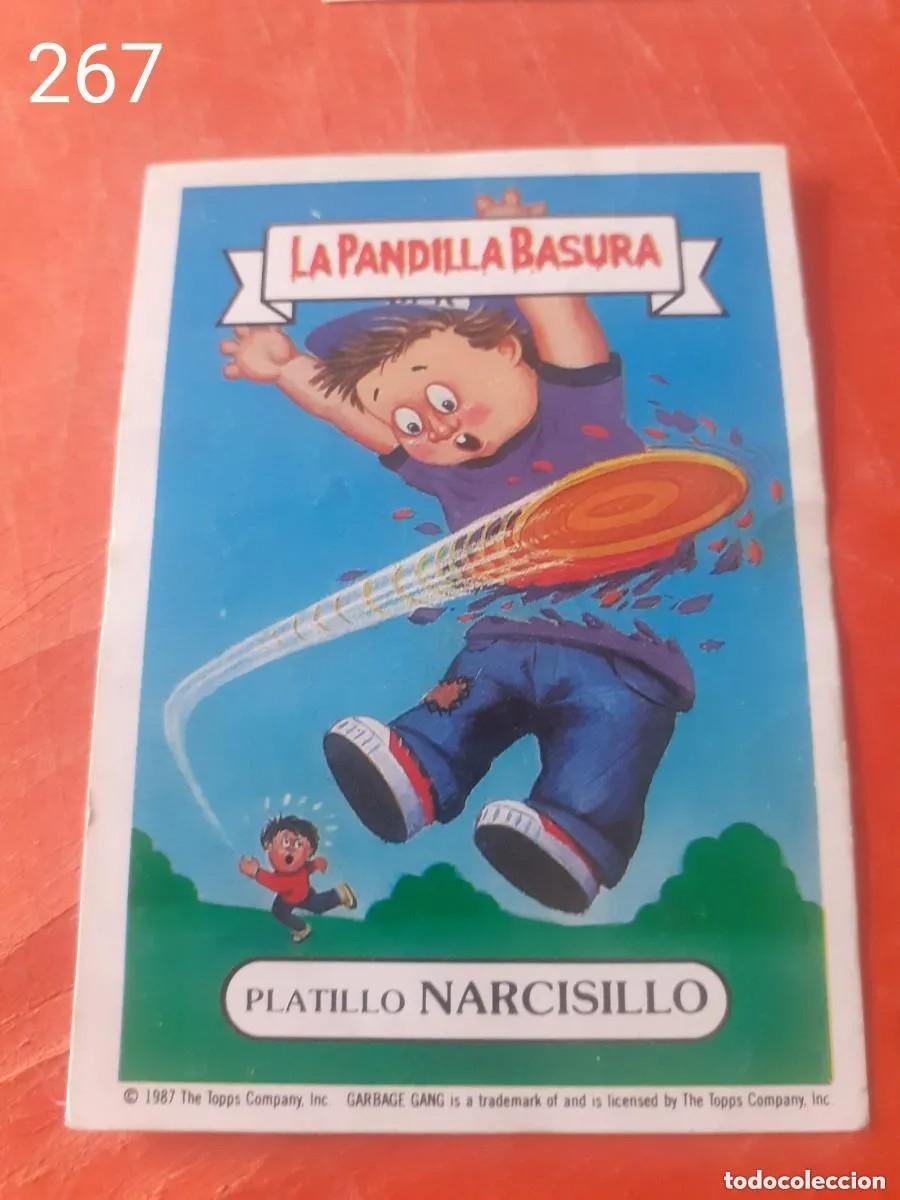 Coleccionismo cromos antiguos: Cromo n.267 la pandilla basura (album amarillo) sin pegar