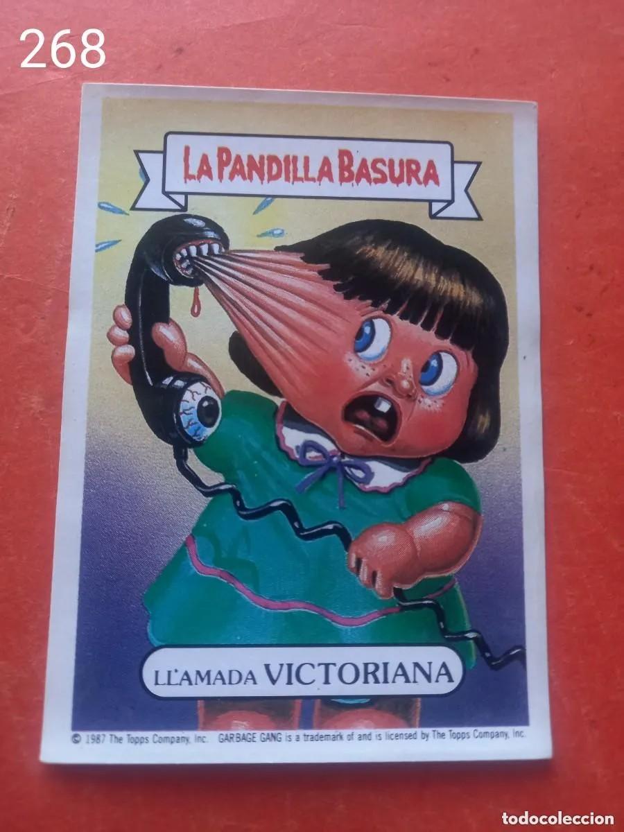Coleccionismo cromos antiguos: Cromo n.268 la pandilla basura (album amarillo) sin pegar