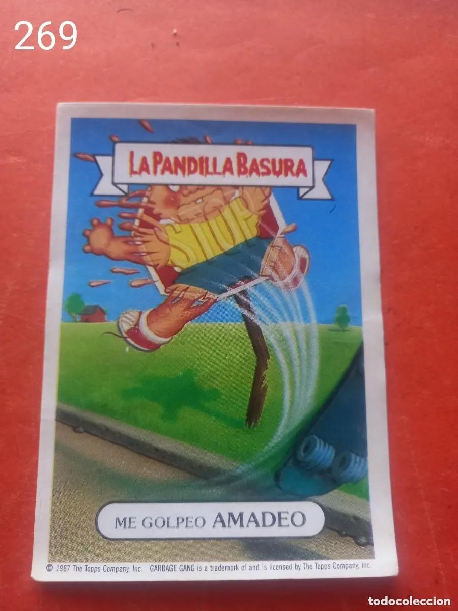 Coleccionismo cromos antiguos: Cromo n.269 la pandilla basura (album amarillo) sin pegar
