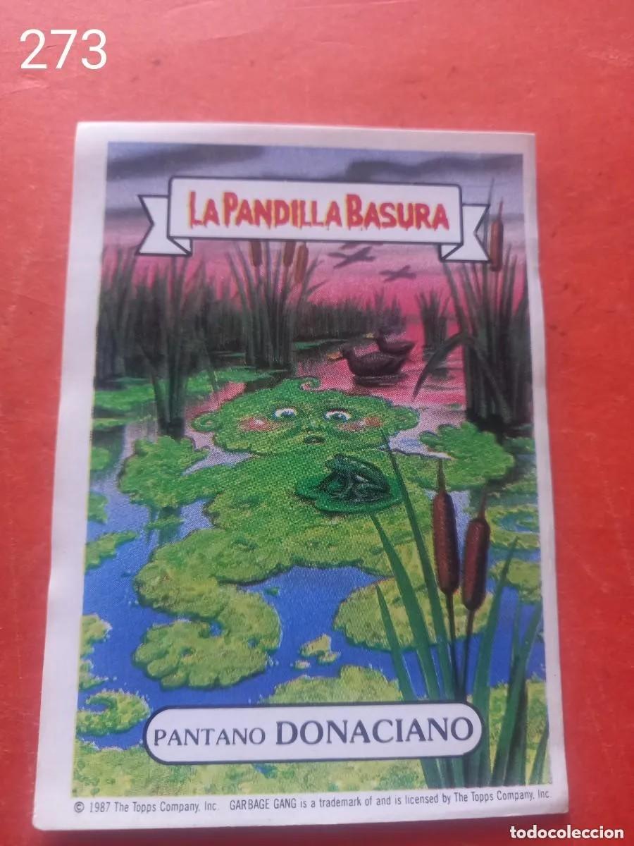 Coleccionismo cromos antiguos: Cromo n.273 la pandilla basura (album amarillo) sin pegar