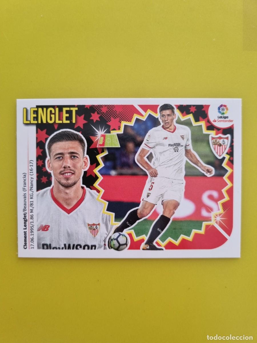 Coleccionismo cromos antiguos: ESTE 18 19 2018 2019 NO PEGADO SIN PEGAR LENGLET SEVILLA N&ordm;6 AR826