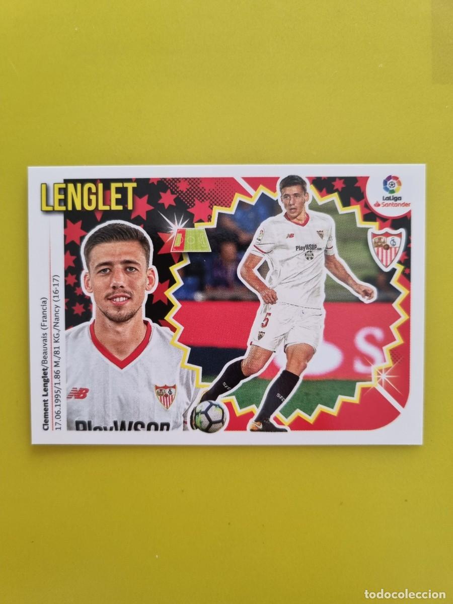 Coleccionismo cromos antiguos: ESTE 18 19 2018 2019 NO PEGADO SIN PEGAR LENGLET SEVILLA N&ordm;6 AR826