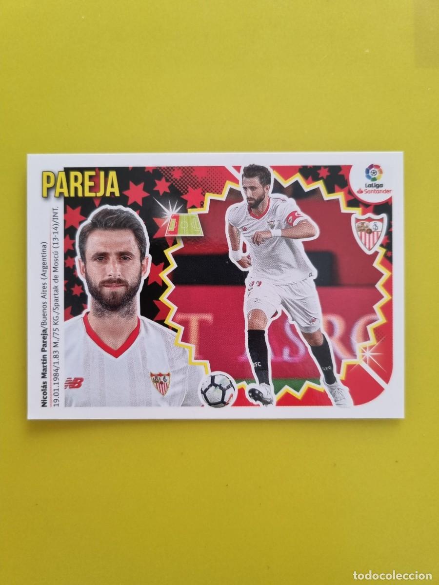 Coleccionismo cromos antiguos: ESTE 18 19 2018 2019 NO PEGADO SIN PEGAR PAREJA SEVILLA N&ordm;6 COLOCA AR826