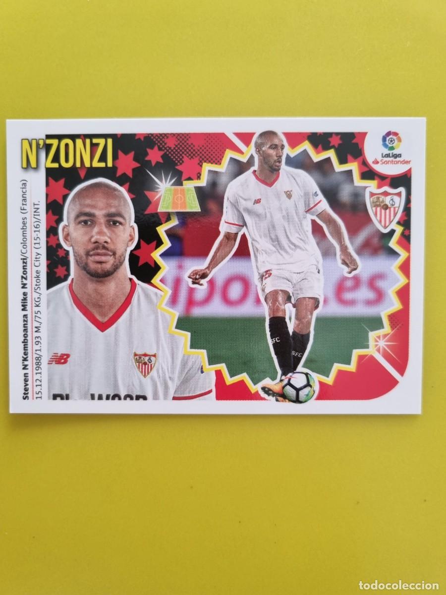 Coleccionismo cromos antiguos: ESTE 18 19 2018 2019 NO PEGADO SIN PEGAR N'ZONZI SEVILLA N&ordm;9 AR826