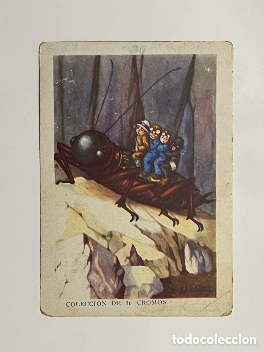 Coleccionismo cromos antiguos: GUADALAJARA F&aacute;brica de Chocolates Arriaca. AVENTURAS DE PAQUITO Y CARBONILLA, Cromo No.24