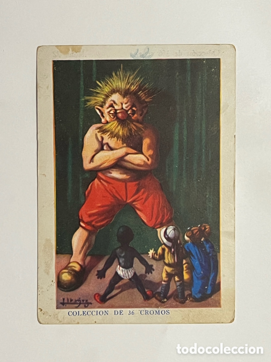 Coleccionismo cromos antiguos: GUADALAJARA F&aacute;brica de Chocolates Arriaca. AVENTURAS DE PAQUITO Y CARBONILLA, Cromo No.22