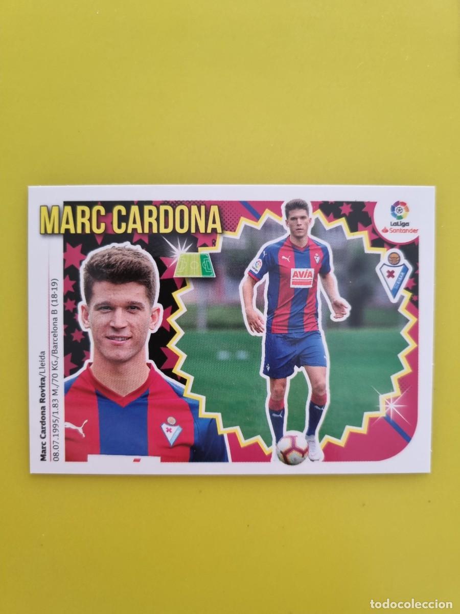 Coleccionismo cromos antiguos: ESTE 18 19 2018 2019 NO PEGADO SIN PEGAR MARC CARDONA EIBAR N&ordm;15 COLOCA AR826
