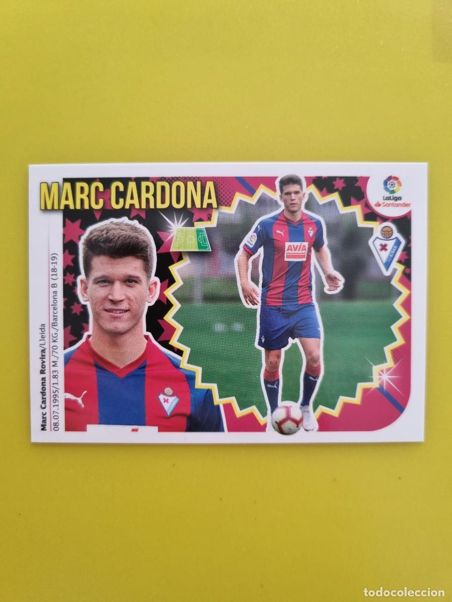 Coleccionismo cromos antiguos: ESTE 18 19 2018 2019 NO PEGADO SIN PEGAR MARC CARDONA EIBAR N&ordm;15 COLOCA AR826