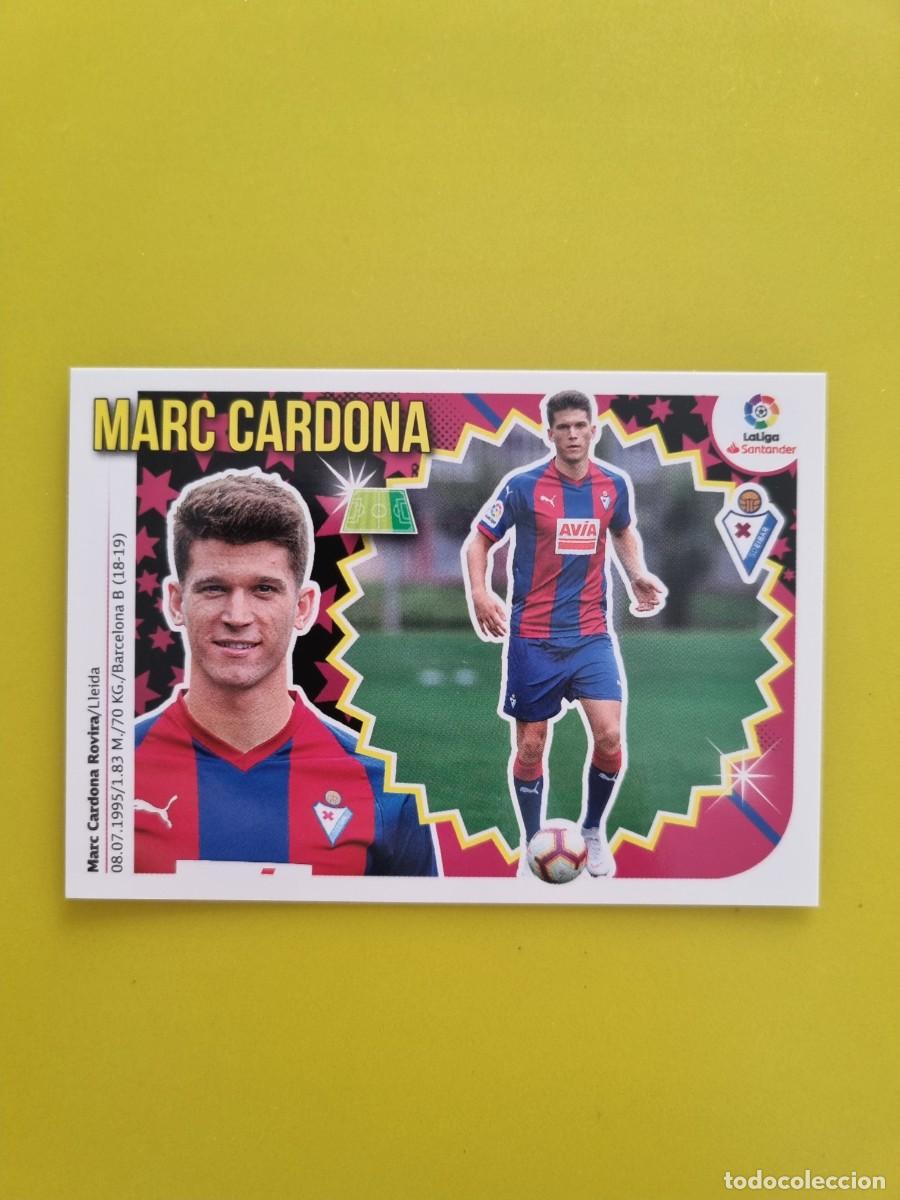 Coleccionismo cromos antiguos: ESTE 18 19 2018 2019 NO PEGADO SIN PEGAR MARC CARDONA EIBAR N&ordm;15 COLOCA AR826