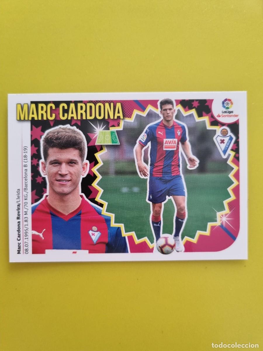 Coleccionismo cromos antiguos: ESTE 18 19 2018 2019 NO PEGADO SIN PEGAR MARC CARDONA EIBAR N&ordm;15 COLOCA AR826