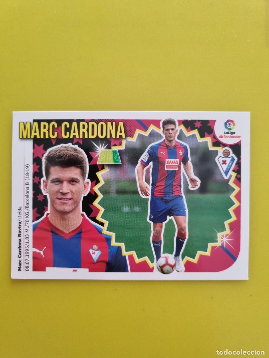 Coleccionismo cromos antiguos: ESTE 18 19 2018 2019 NO PEGADO SIN PEGAR MARC CARDONA EIBAR N&ordm;15 COLOCA AR826