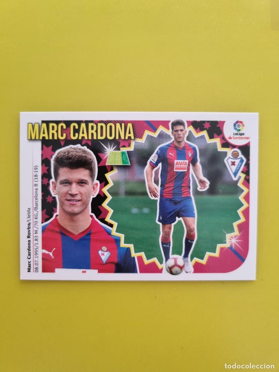 Coleccionismo cromos antiguos: ESTE 18 19 2018 2019 NO PEGADO SIN PEGAR MARC CARDONA EIBAR N&ordm;15 COLOCA AR826