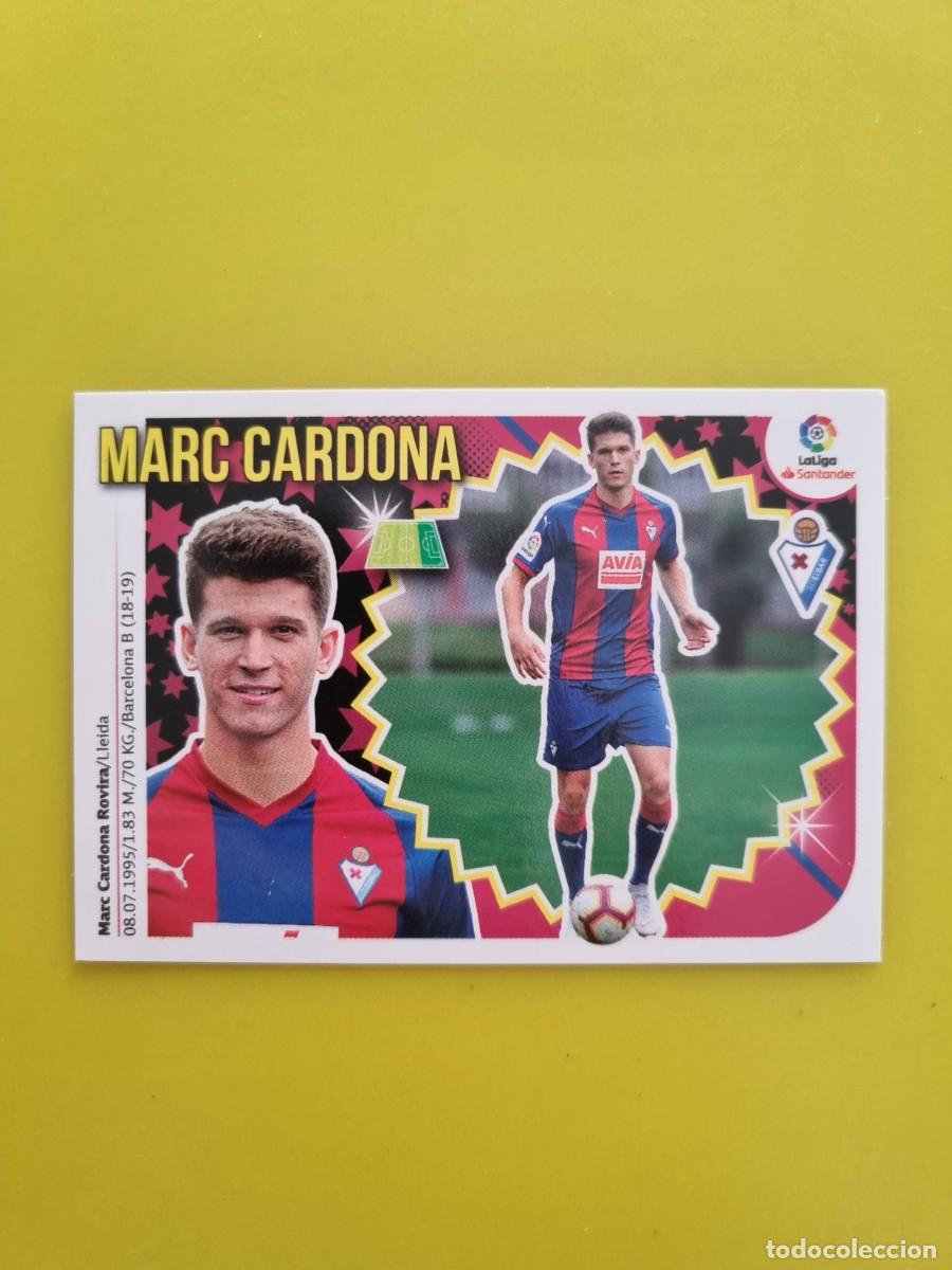 Coleccionismo cromos antiguos: ESTE 18 19 2018 2019 NO PEGADO SIN PEGAR MARC CARDONA EIBAR N&ordm;15 COLOCA AR826
