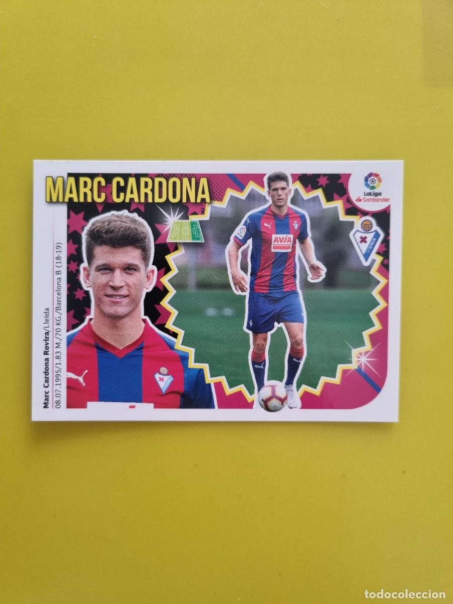 Coleccionismo cromos antiguos: ESTE 18 19 2018 2019 NO PEGADO SIN PEGAR MARC CARDONA EIBAR N&ordm;15 COLOCA AR826