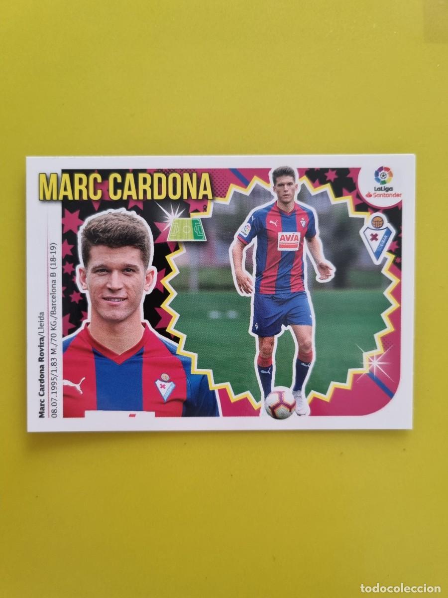 Coleccionismo cromos antiguos: ESTE 18 19 2018 2019 NO PEGADO SIN PEGAR MARC CARDONA EIBAR N&ordm;15 COLOCA AR826
