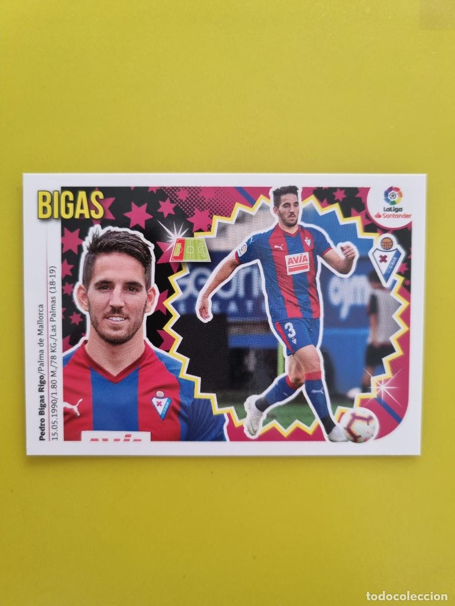 Coleccionismo cromos antiguos: ESTE 18 19 2018 2019 NO PEGADO SIN PEGAR BIGAS EIBAR N&ordm;35 ULTIMOS FICHAJES AR826