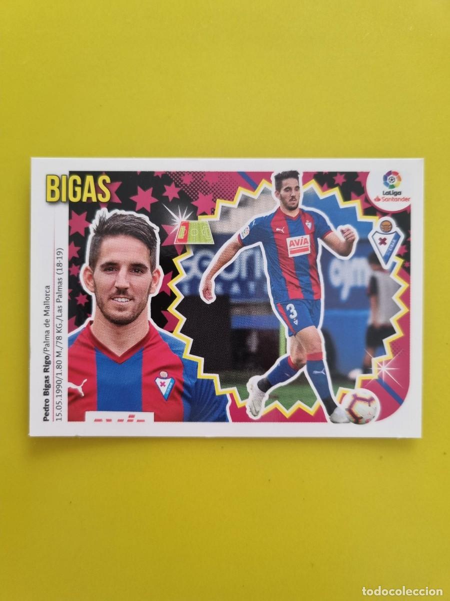 Coleccionismo cromos antiguos: ESTE 18 19 2018 2019 NO PEGADO SIN PEGAR BIGAS EIBAR N&ordm;35 ULTIMOS FICHAJES AR826