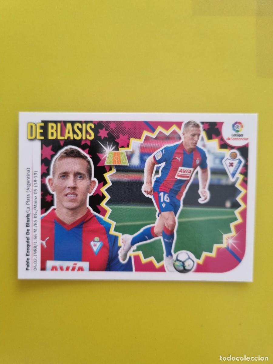 Coleccionismo cromos antiguos: ESTE 18 19 2018 2019 NO PEGADO SIN PEGAR DE BLASIS EIBAR N&ordm;54 ULTIMOS FICHAJES AR826