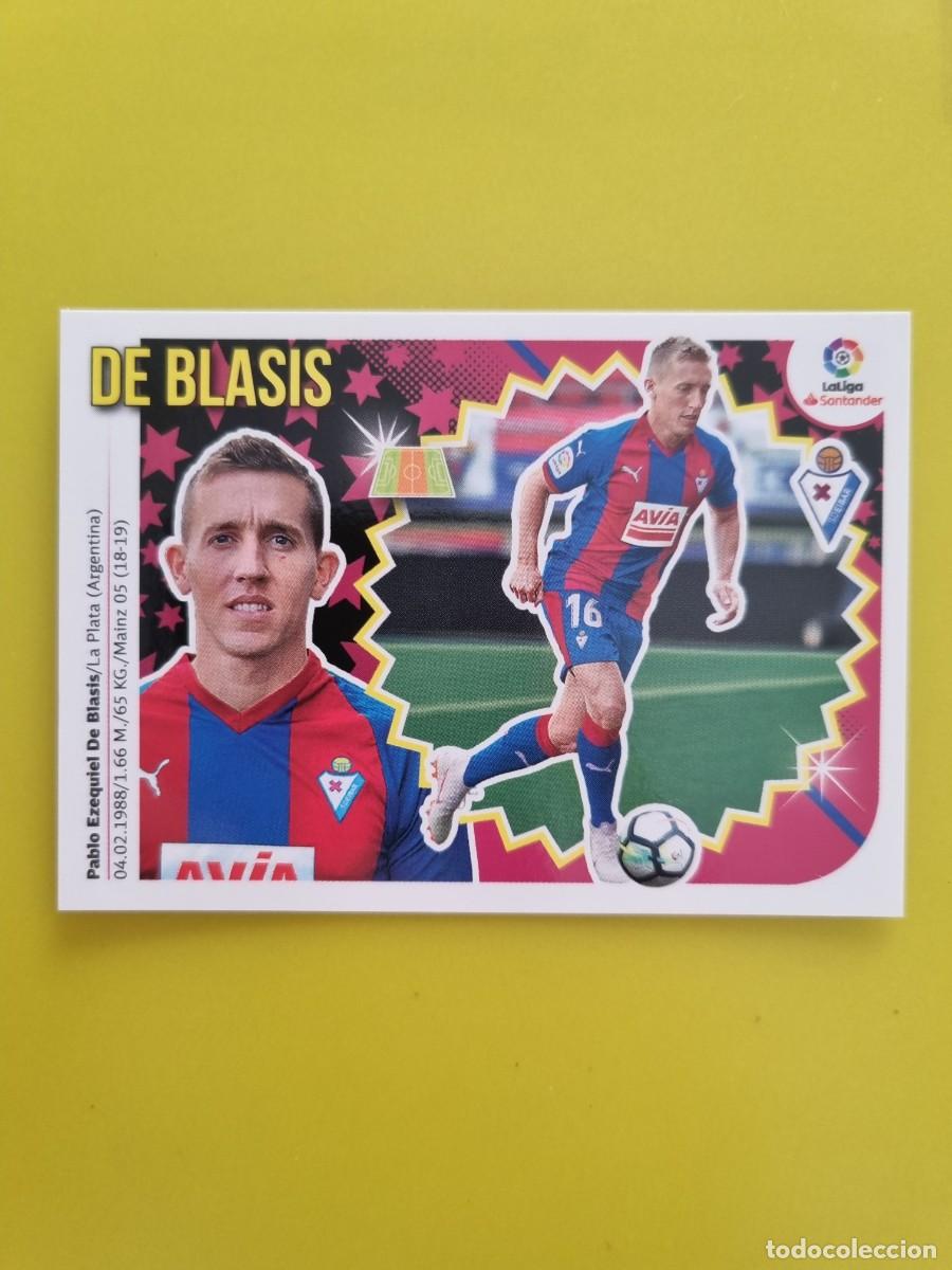 Coleccionismo cromos antiguos: ESTE 18 19 2018 2019 NO PEGADO SIN PEGAR DE BLASIS EIBAR N&ordm;54 ULTIMOS FICHAJES AR826