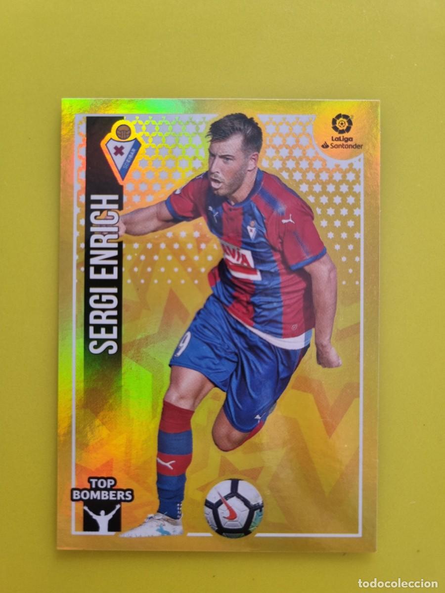Coleccionismo cromos antiguos: ESTE 18 19 2018 2019 NO PEGADO SIN PEGAR SERGI ENRICH EIBAR N&ordm;22 TOP BOMBERS AR826