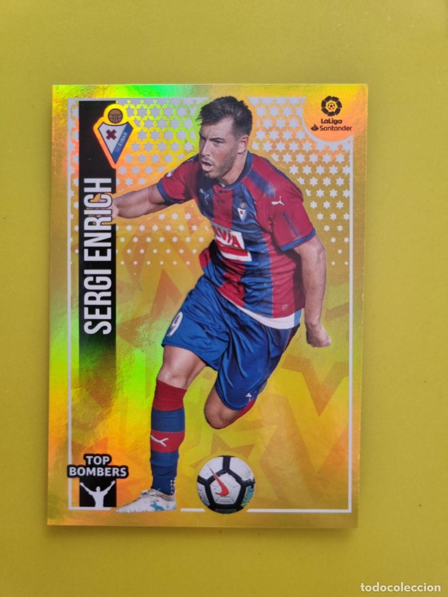 Coleccionismo cromos antiguos: ESTE 18 19 2018 2019 NO PEGADO SIN PEGAR SERGI ENRICH EIBAR N&ordm;22 TOP BOMBERS AR826