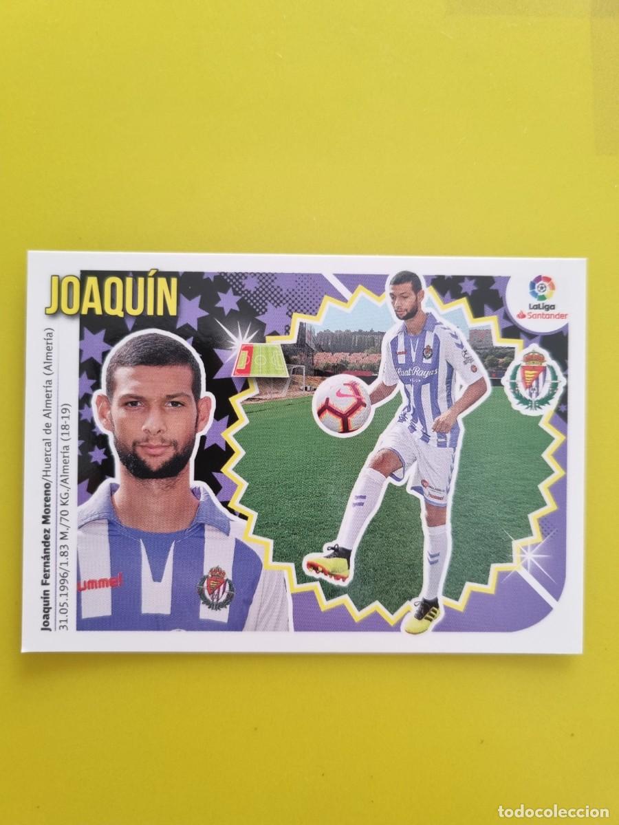 Coleccionismo cromos antiguos: ESTE 18 19 2018 2019 NO PEGADO SIN PEGAR JOAQUIN VALLADOLID N&ordm;6 COLOCA AR826