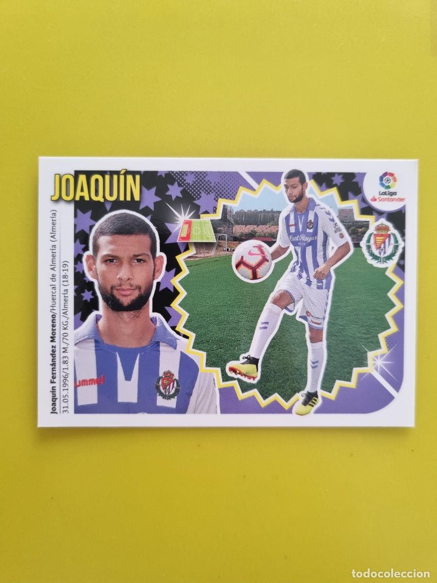 Coleccionismo cromos antiguos: ESTE 18 19 2018 2019 NO PEGADO SIN PEGAR JOAQUIN VALLADOLID N&ordm;6 COLOCA AR826