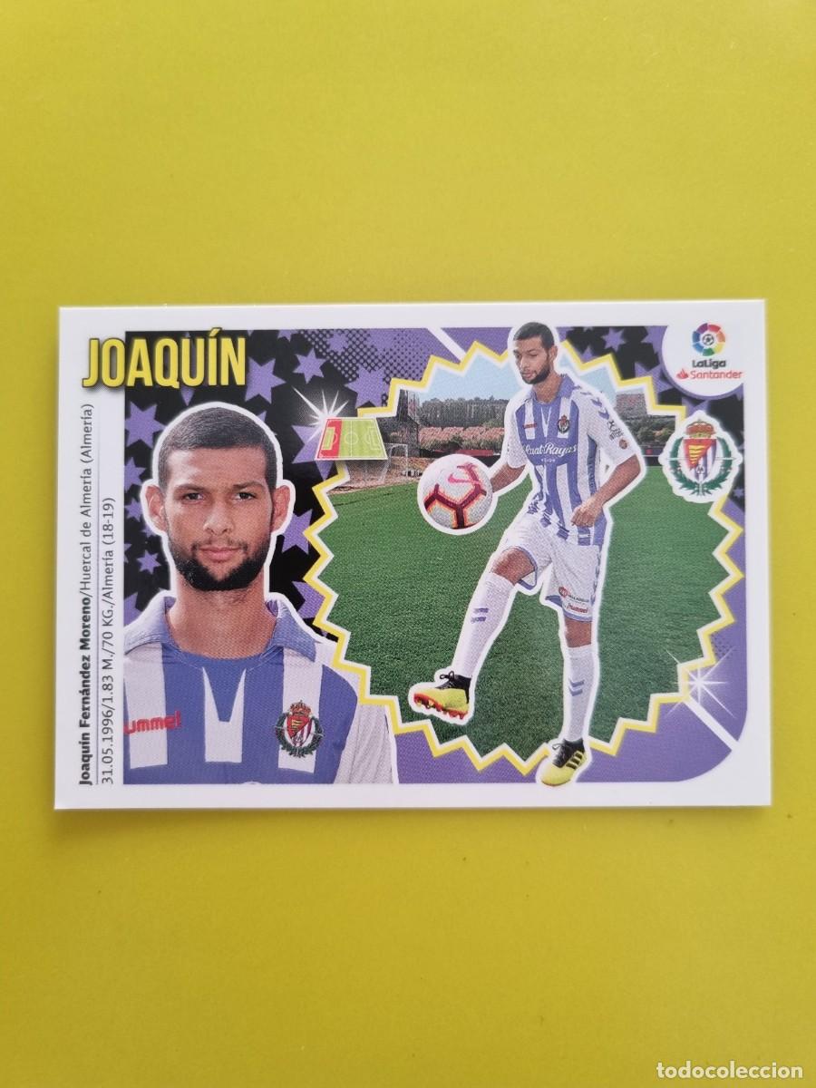 Coleccionismo cromos antiguos: ESTE 18 19 2018 2019 NO PEGADO SIN PEGAR JOAQUIN VALLADOLID N&ordm;6 COLOCA AR826